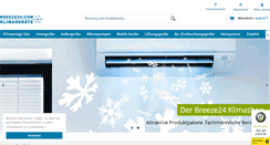 Desktop Screenshot of breeze24.com